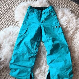 Volcom Turquoise Ski Pants